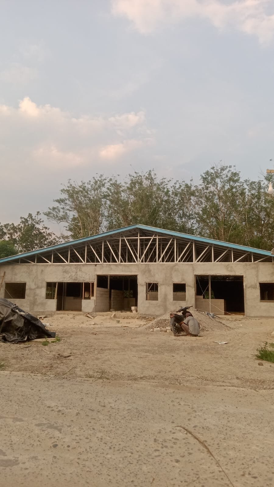 Dokumentasi hasil pekerjaan baja ringan