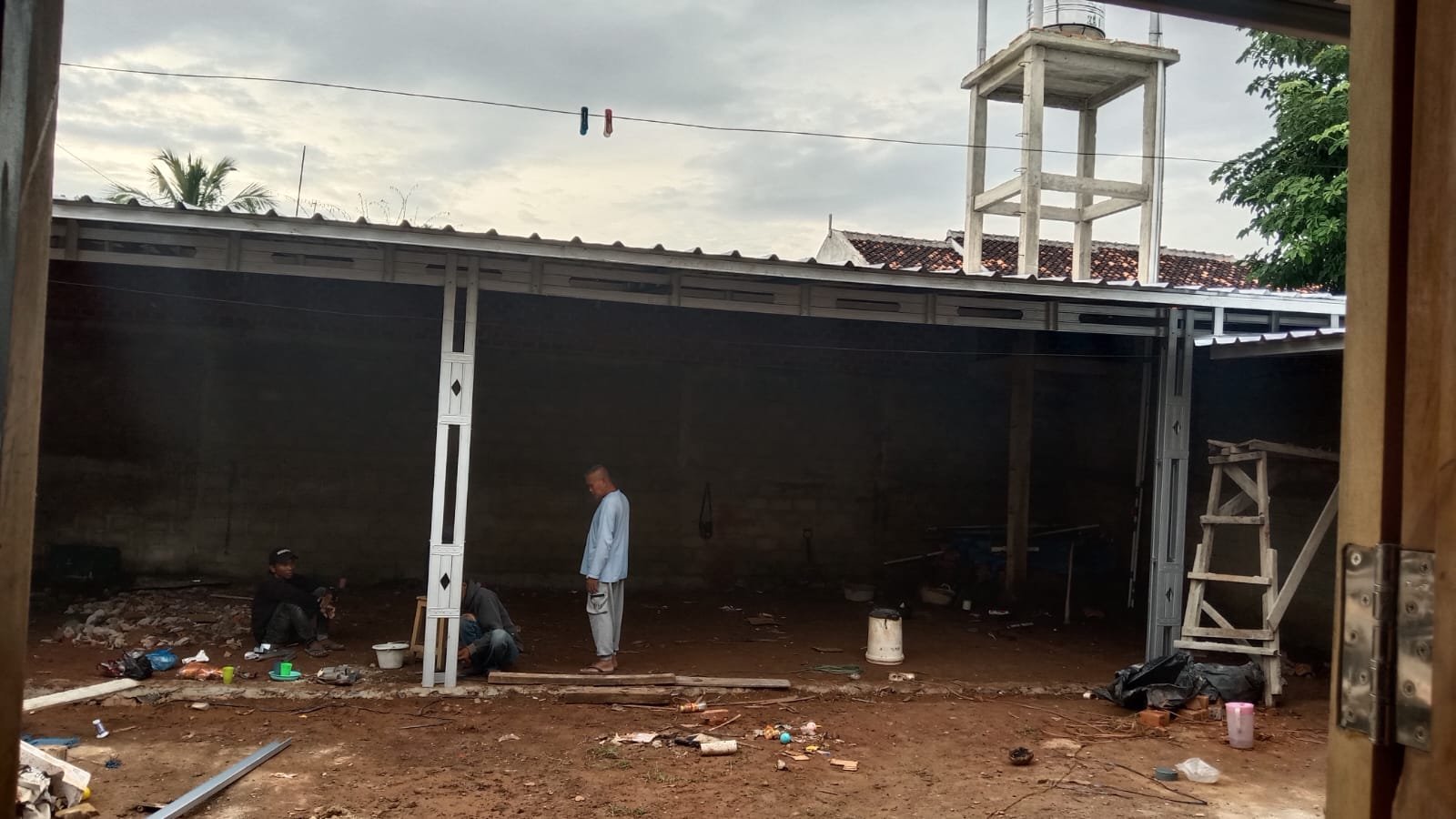 Dokumentasi hasil pekerjaan baja ringan