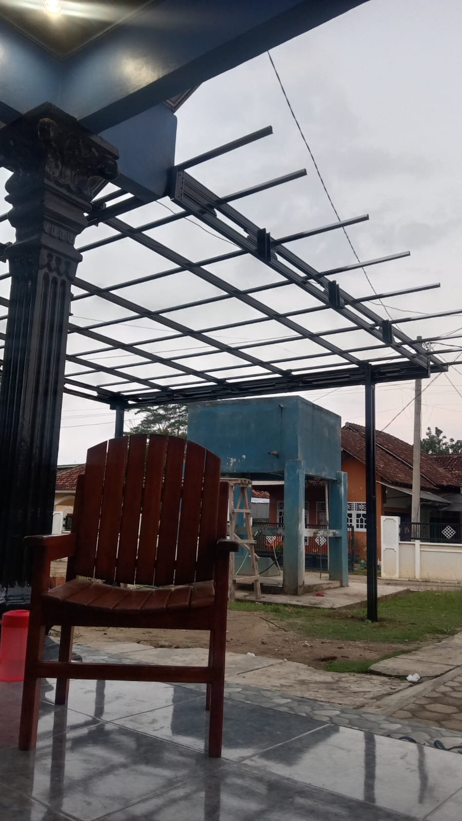 Dokumentasi hasil pekerjaan baja ringan