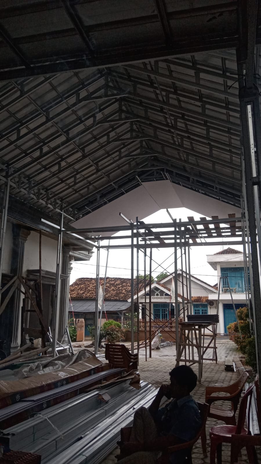 Dokumentasi hasil pekerjaan baja ringan