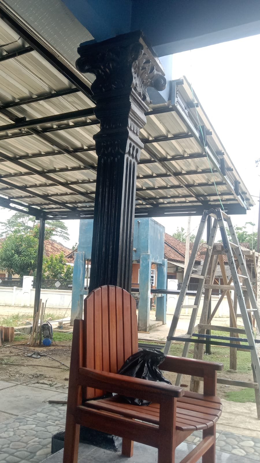 Dokumentasi hasil pekerjaan baja ringan