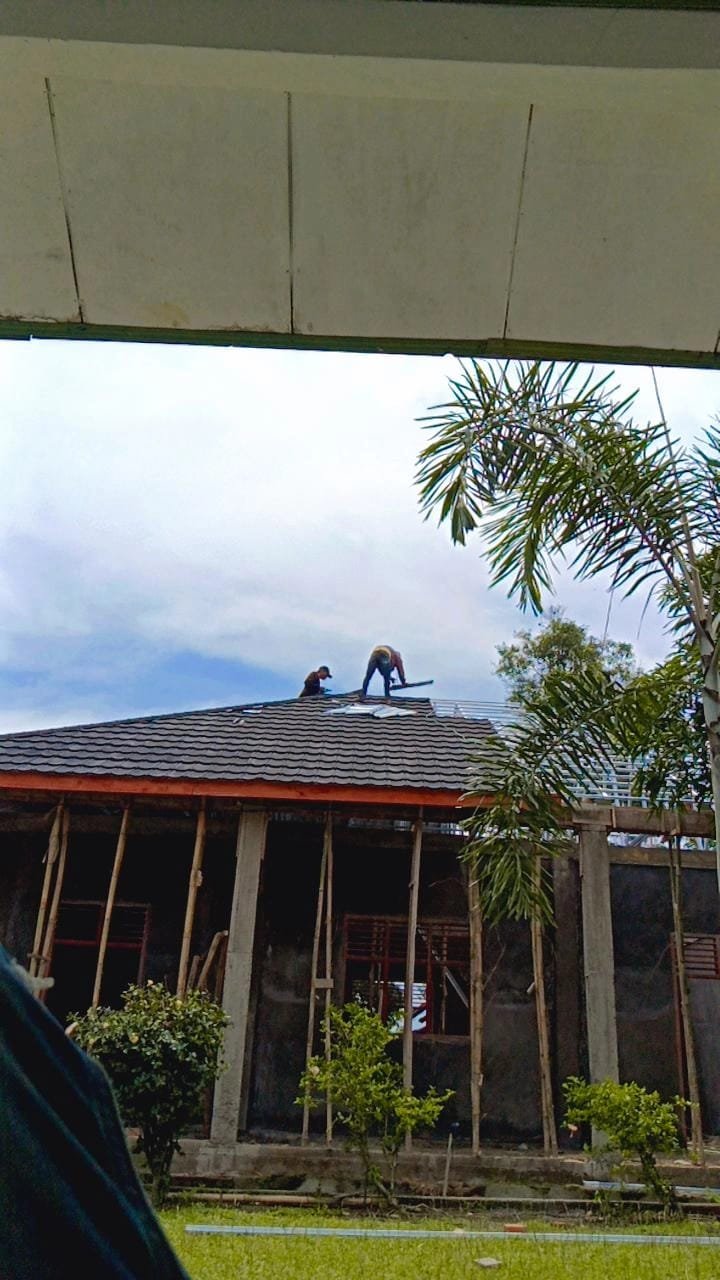 Dokumentasi hasil pekerjaan baja ringan
